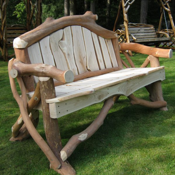 Traditional Rustic Garden Furniture And Fencing Coppice Creations