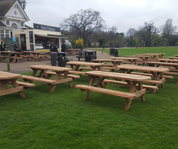 Picnic Bench Coppice Creations Garden Seating Rustic Furniture