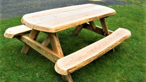 Rustic Picnic Bench