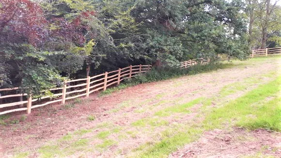 Cleft Post and Rail