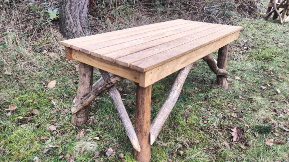 Rustic Oak Table_4