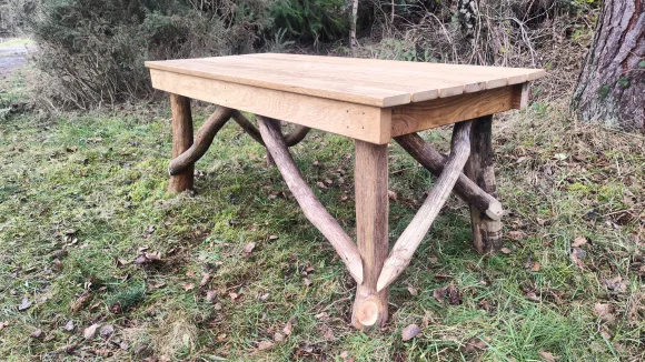 Rustic Oak Table_5